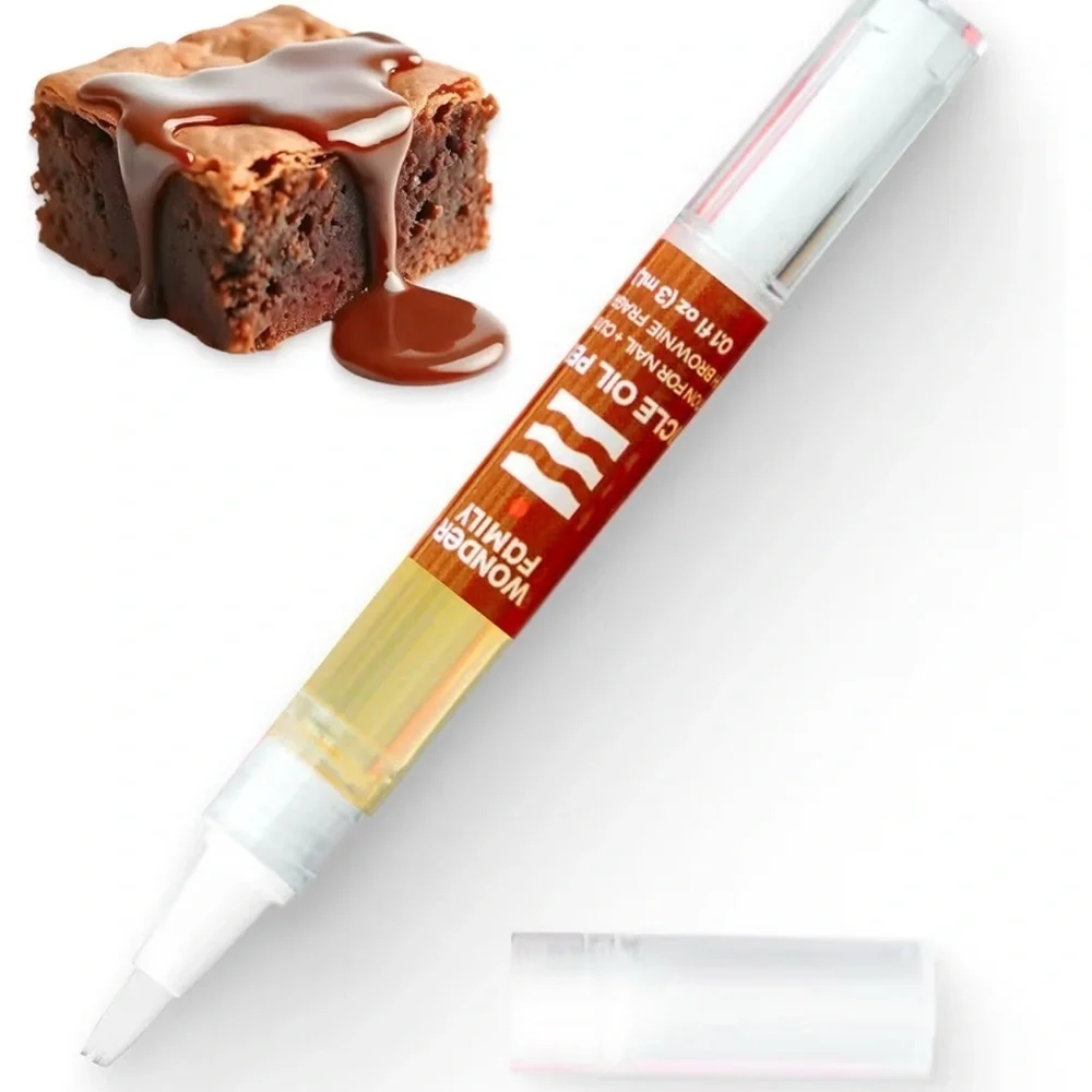 BROWNIE Scented Cuticle Nail Oil Pen, Clean Beauty, Travel, 0.4 fl oz